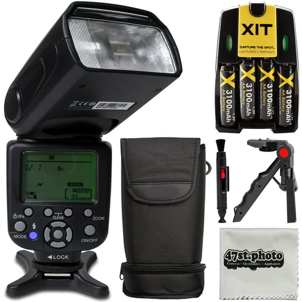 DigitalMate DM680EX ETTL SpeedLight 18180mm Power Zoom Flash, Bounce