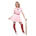 thumbnail image 6 of Angels Costumes Rockford Peaches Women's Costume Baseball Uniform - Medium Female, 6 of 6