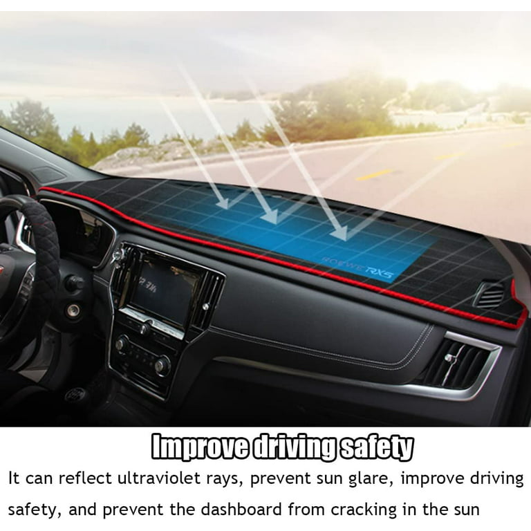 Cartist Suede Dashboard Cover Compatible with Hyundai Santa Cruz 2022 2023  2024 Accessories Dash Board Mat Non-Slip Dash Cover
