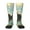 2 Black-2, variant on Majestic Ostrich In Forest Print Contrast Color Stockings, Elastic Sports Socks Warm Socks Clothing Accessories, Adult Unisex