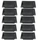thumbnail image 2 of 20 Piezas Caja de Batería de 9 V / Soporte / Cubierta del Compartimento de la Caja con Clip de Batería de 9 Voltios para Accesorio de Repuesto de Registro de Bajo de Guitarra, 2 of 5