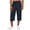 w56 Navy, variant on Axiiglly Capri Pants for Men, Drawstring Mid Waist Loose Fit Pants, Beach Vacation Stretchy Capris with Pockets, S-2XL