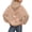 Khaki, variant on Essentials Oversize Christian Hoodie for Women Jesus Graphic Print Y2K Long Sleeve Pullover Sweatshirts