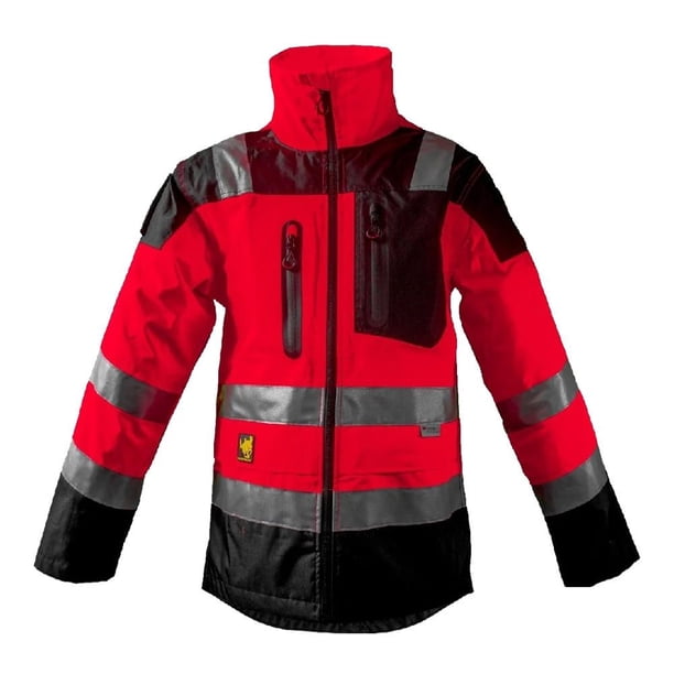 Rompevientos Berserker Rojo alta visibilidad MD