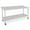 With tailgate + wheels, variant on ChaoLink Stainless Steel Prep Table,36*24" Kitchen Work Tables with Wheels,NSF Commercial Worktable for Restaurant and Home