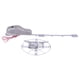 thumbnail image 5 of Globo inflable de juguete con control remoto Flying Shark RC, 5 of 9