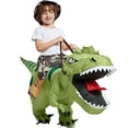thumbnail image 3 of Disfraz inflable de dinosaurio T-Rex One Casa para niños 7 a 10 años, 3 of 3