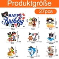 thumbnail image 2 of Paquete de 27 decoraciones para tartas piratas, decoraciones para tartas con temática pirata, decoraciones para muffins piratas, adornos para tartas piratas, decoraciones para tartas para cumpleaños, 2 of 7