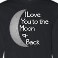 thumbnail image 4 of Inktastic I Love You to the Moon & Back. Long Sleeve T-Shirt, 4 of 5