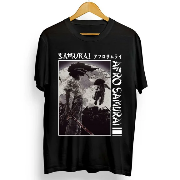 Afro Samurai Under Sun Japanese best Manga Otaku Sword Warrior Unisex T-Shirt