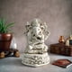 thumbnail image 3 of Southeast Asian Of Wealth South Asian Indian Buddha Resin Crafts White Optional, 3 of 5