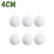 thumbnail image 3 of Bolas de espuma blanca de 4/6/8 cm para árbol de Navidad, bolas de nieve falsas decorativas para colgar en interiores, suministros para fiestas de invierno para niños, 3 of 5