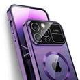 thumbnail image 5 of Nalacover Clear Case for iPhone 16 Pro with Screen Protector, High-Transparency Camera Lens Protector Case Rugged Metal Frame Shockproof Anti-Fingerprint Cover for iPhone 16 Pro, Gold, 5 of 10