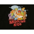thumbnail image 2 of Those Meddling Kids Scooby Doo Characters Group Youth Boys Black Hoodie-M, 2 of 4