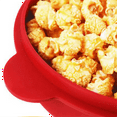 thumbnail image 3 of High Quality Microwave Popcorn Bowl Bucket Silicone DIY Popcorn Maker with Lid Chips Fruit Dish Kitchen Easy Tools B, 3 of 7