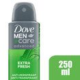 thumbnail image 3 of Dove Men+Care Advanced Extra Fresh Men's Antiperspirant Deodorant Body Spray with ¼ moisturising cream & Triple Action technology for 72 hour sweat and odour protection 250 ml (6 Pack), 3 of 6