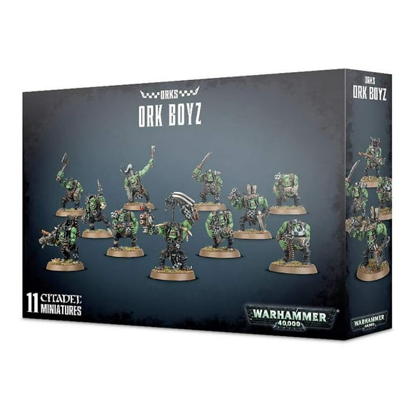 Warhammer 40k Model Miniatures - Ork Boyz
