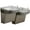 Light Gray, variant on Elkay Versatile Cooler Wall Mount Bi-Level ADA Non-Filtered, Non-Refrigerated Light Gray Granite