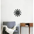 thumbnail image 3 of Ribbon Wall Clock 12In Black, 3 of 3