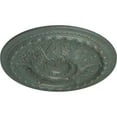 thumbnail image 3 of 38 3/8"OD x 2 7/8"P Oslo Ceiling Medallion (Fits Canopies up to 7 5/8"), Hand-Painted Cloud Burst Crackle, 3 of 6