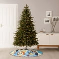 thumbnail image 6 of Defioc Bluey for Christmas Tree Skirt Snowman Xmas Tree Skirt Farmhouse Christmas Decorations Tree Mat for Holiday Party Decor-36", 6 of 6