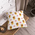 thumbnail image 5 of KLL Cute Duck Decorative Throw Pillow Covers Velvet Soft for Couch Sofa Bedroom Living Room Outdoor (No pillow core)- 20"x20", 5 of 5