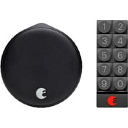 August AUG-SL05-K02-G01 Wi-Fi Smart Lock + Smart Keypad - Matte Black