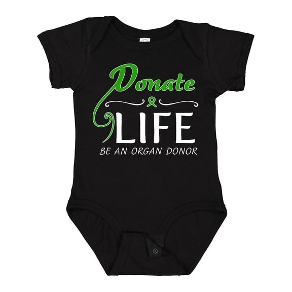 Inktastic Donate Life-be an Organ Donor Boys or Girls Baby Bodysuit