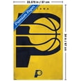 thumbnail image 3 of NBA Indiana Pacers - Logo 25 Wall Poster, 22.375" x 34", 3 of 4