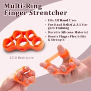 CYFIE Grip Strength Trainer with Adjustable Resistence 10-132 Lbs, Hand Grip Strengthener, Finger Strengthener, Stress Relief Ball, Forearm Strengthener, Ideal for Athletes and Physical Therapy