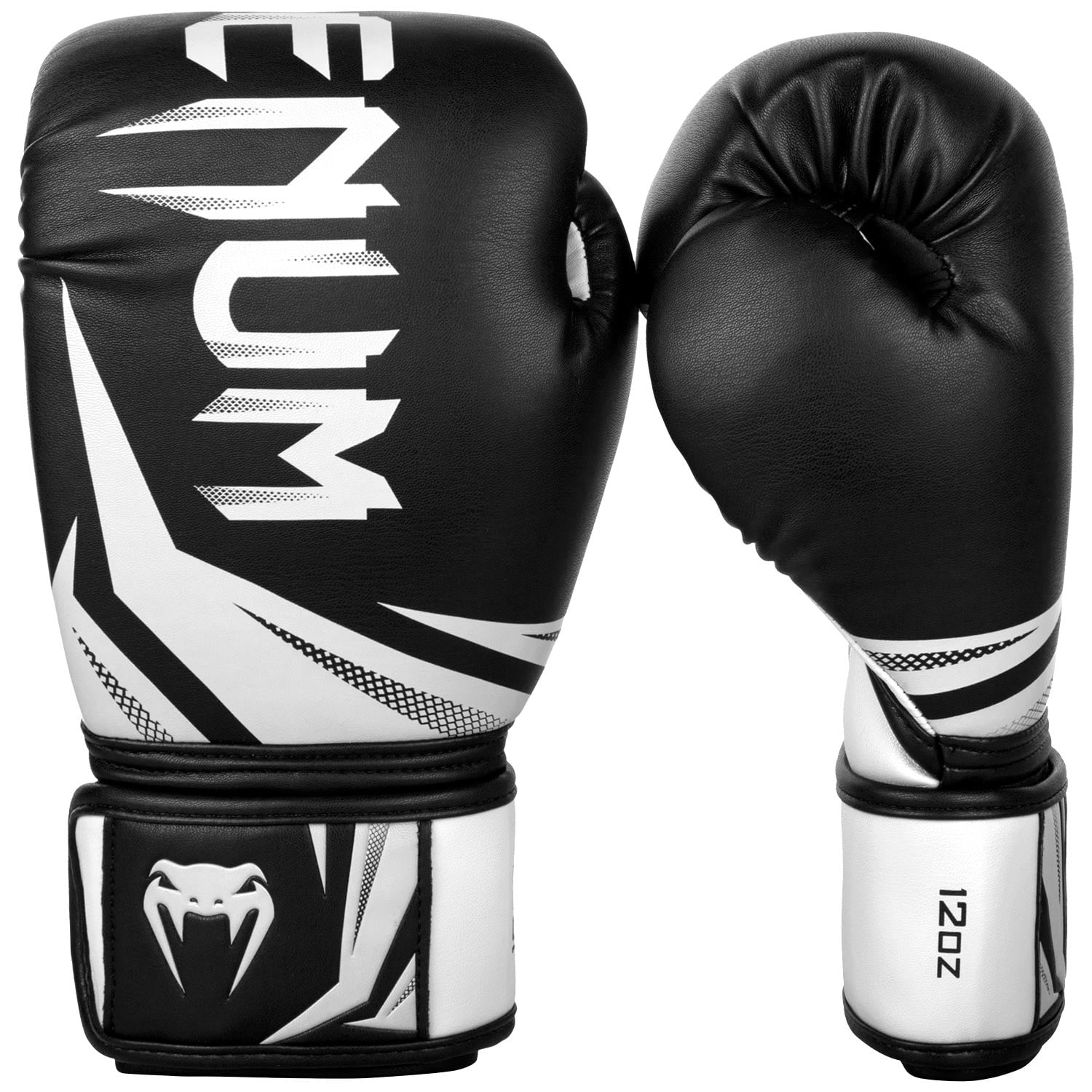 Venum Boxing Gloves Challenger 3.0 White Black Gold Muay Thai Kickboxing Sparrin 