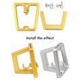 thumbnail image 5 of Dropship-litepro Front Rack Bike Parts para Brompton aleación de aluminio Pig Nose Panniers Block Holder plegable Bike Bag Holders - Negro ACTIVE Biensenido a ACTIVE, 5 of 5