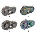 thumbnail image 4 of Vogacara Fingertip Toys Gyro Sprocket Flywheel Fingertip Metal Toy Gear Chain Roadbike Flywheel Fingertip Toys Juguetes Acero inoxidable completo Vogacara FN000339-01B, 4 of 6