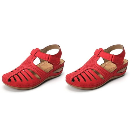 

Clearance! Summer Flat Beach Sandals Hole Sandals Fashion Extra Large Couple Shoes Fat Feet Wide Feet Fat With Sandals And Slippers