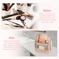 thumbnail image 7 of Unique Bargains Large Toiletry Bag Hanging Travel Makeup Organizer Waterproof Make Up Travel Bag for Toiletries Pink, 7 of 7