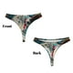 thumbnail image 3 of Fotbe Colorful Graffiti Cow Tanga Sin Costuras para Mujer con Estampado – Panties Invisibles, Transpirables y Cómodos para Uso Diario-3X-Large, 3 of 6