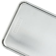 Nordic Ware Naturals Aluminum Quarter Sheets, 3 Pack, Silver, 12.1 x 8.8 x 1.1