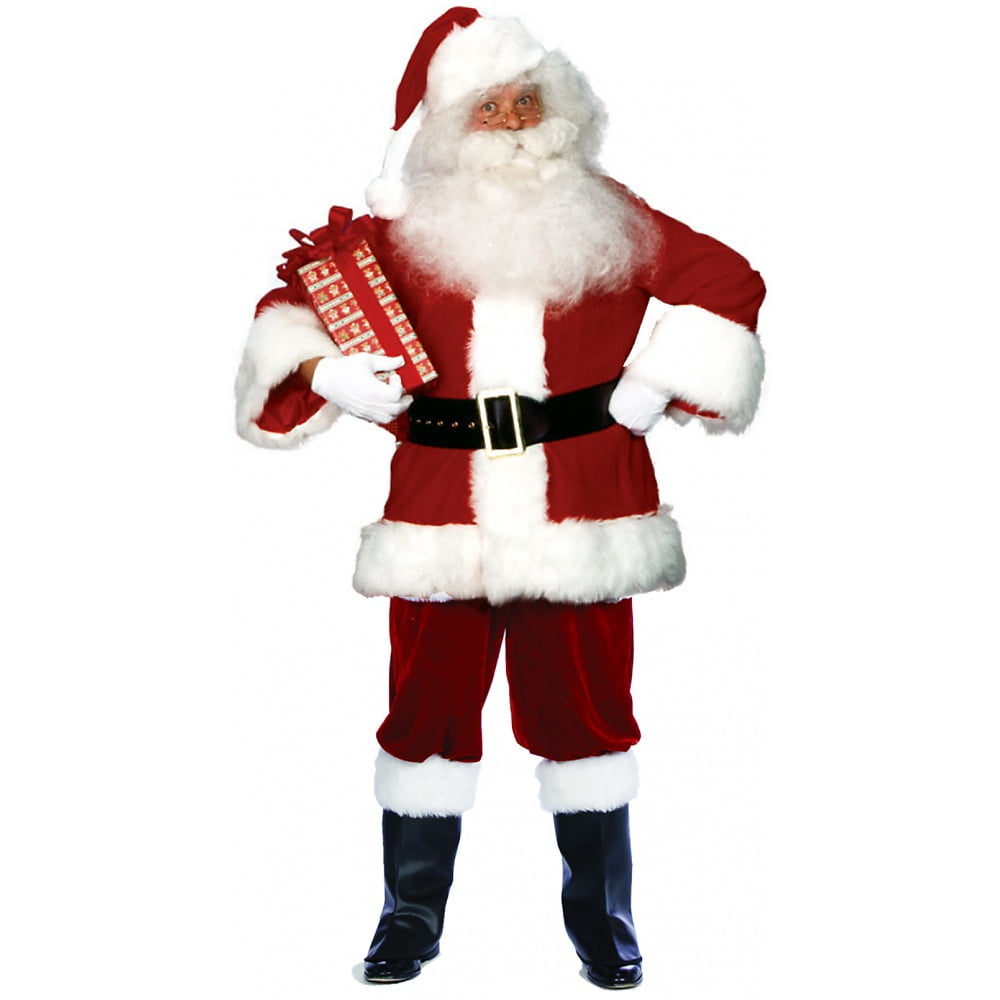 Super Deluxe Santa Suit Adult Costume Standard
