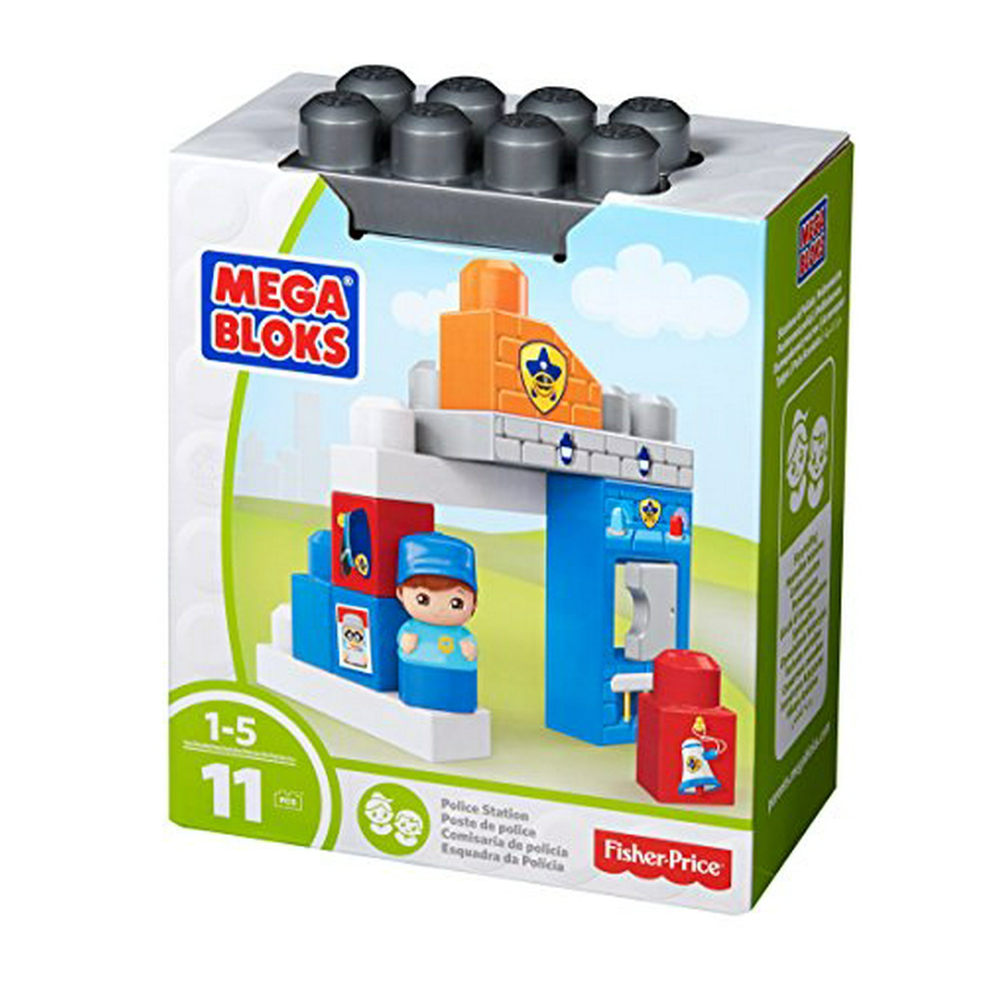 Mega Bloks Storytelling Police Station Walmart