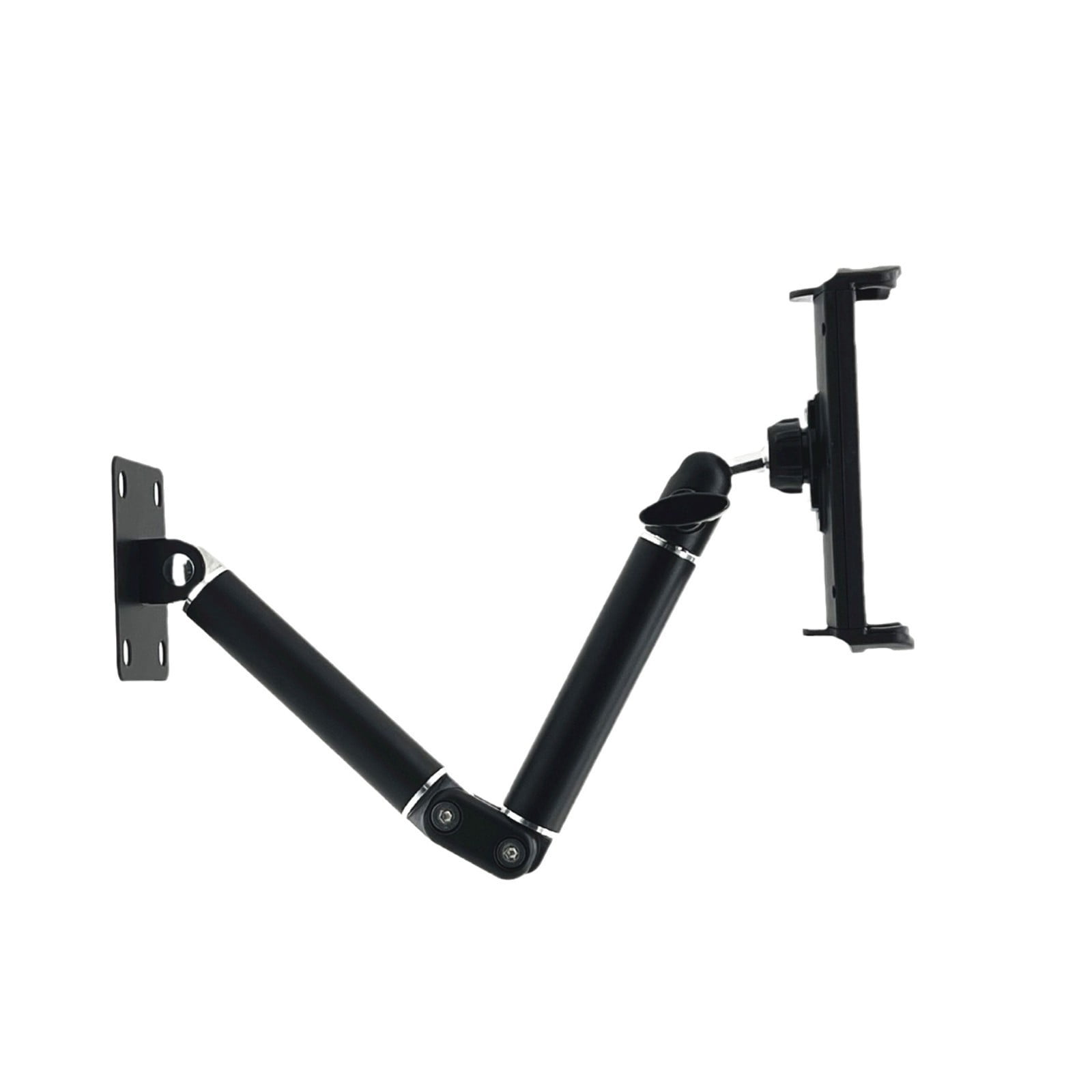 Tablet Wall Mount Adjustable Long Arm with Two Extendable Clamps for Any Setting, Holds 4 13inch Devices