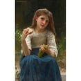 thumbnail image 3 of William Bouguereau 11x14 Black Modern Framed Museum Art Print Titled - The Snack (1901), 3 of 5