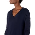 thumbnail image 3 of Women's Supersoft Terry Long-Sleeve Deep V-Neck Shirt, 3 of 6