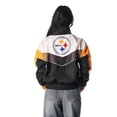 thumbnail image 2 of Women's The Wild Collective Black Pittsburgh Steelers 1/4 Zip Track Jacket, 2 of 2