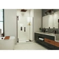 thumbnail image 2 of DreamLine Ascend 48-49 in. W x 72 in. H Frameless Pivot Shower Door in Oil Rubbed Bronze, 2 of 6