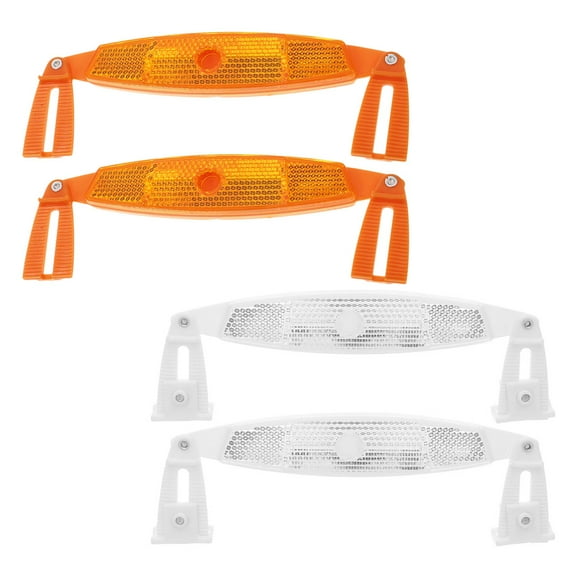 UPOUART 4Pcs Reflector for Bike Riding Waterproof and Visibility Enhancement