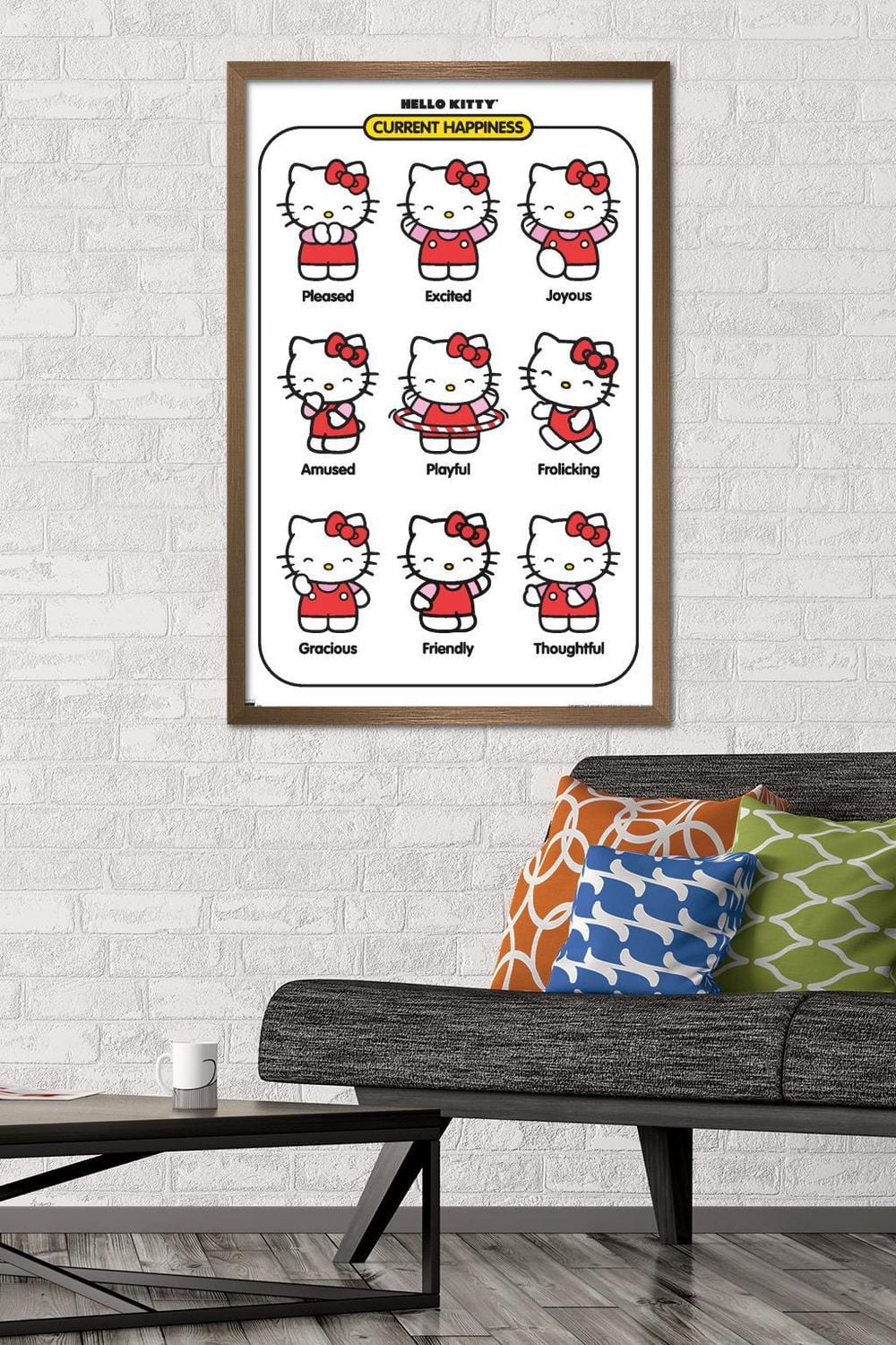 Hello Kitty - Current Happiness Wall Poster
