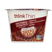 Think! Thin Cinnamon Almond Protein & Probiotics Hot Oatmeal, 1.94 Oz