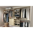 thumbnail image 2 of The Stow PH59-MJ 10-7 ft. L-Shape Walk-In Closet Kit, Honey Blonde, 2 of 5