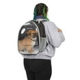 thumbnail image 4 of Small Dog or Cat Luxury Carrier For Pets On The Go Smart Travel Choose Style (Bubble View Carrier), 4 of 5