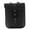 Black, variant on Gymnture Motorcycle Handlebar Tool Bag - Black PU Saddlebag (Black)